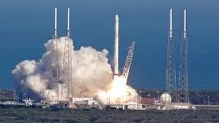 ЗАПУСК РАКЕТЫ SpaceX Falcon 9 Rocket Launch Port Canaveral FloridaYalta 04.08.2016