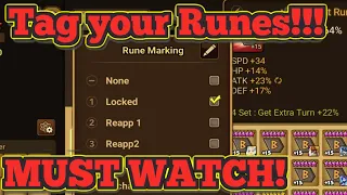 Tag Your Runes!!! INSANE update to Rune Management - Summoners War