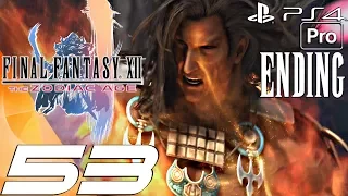 FINAL FANTASY XII Zodiac Age - Gameplay Walkthrough Part 53 - Final Boss & Ending (PS4 PRO)