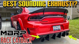 DODGE CHARGER SCAT PACK WITH MBRP 3" RACE CATBACK EXHAUST!! SOUNDS AMAZING!!