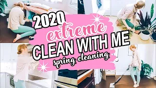 2020 EXTREME SPRING CLEAN WITH ME! ULTIMATE HOUSE CLEANING MOTIVATION FOR HOMEMAKERS + SAHM!
