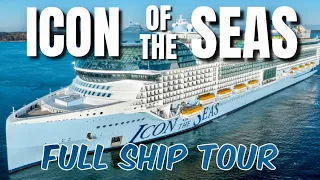 ICON OF THE SEAS FULL SHIP TOUR 2024