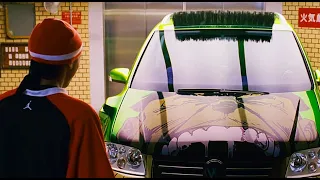 Твинки показывает Шону свою машину: Тройной форсаж: Токийский дрифт (2006) Момент из фильма