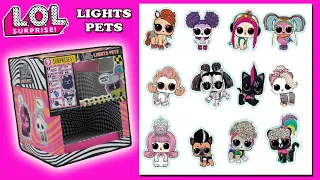 New LOL Surprise Lights Pets CHECKLIST | 8 СЕРИЯ ПИТОМЦЕВ #ЛОЛ с НАСТОЯЩИМИ ВОЛОСАМИ