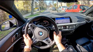 BMW 1 F40 [2.0 118d 150HP] | POV Test Drive #1137 Joe Black