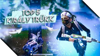 TOP 5 KIRÁLY TRÜKK | PUBG MOBIL MAGYARUL