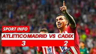 ATLETICO MADRID VS CADIX (3-2) - Highlights & All Goals | Résumé & tous les buts / 2023 | LIGA | J8
