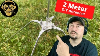 DIY 2M Ground Plane Antenna - Ham Radio - TheSmokinApe