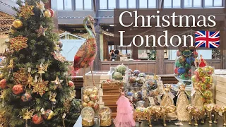 Christmas shopping in London🎄2023│Liberty Harrods Fortnum & Mason│Find your favourite ornaments