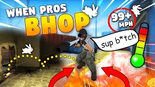 CS:GO - When PROS enter BHOP MODE! PHOON? ft. JW, Stewie2k, FalleN & More!