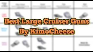 Best Large Cruiser Guns By KimoCheese (As Of 2022/10/4) | Azur Lane