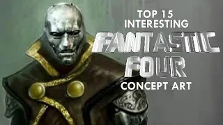 Top 15 Interesting Fantastic Four Concept Art