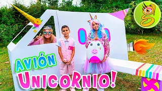 ¡¡Viajo en un AVIÓN de UNICORNIO!! Y compro REGALOS en el DUTY FREE