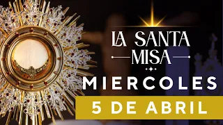 MISA DE HOY, Miércoles 5 De Abril De 2023, Padre Mario Alejandro Arias - Cosmovision