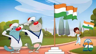 Oggy And The Cockroaches | HAPPY REPUBLIC DAY | Latest Episode in Hindi | 26 January Special (Part2)