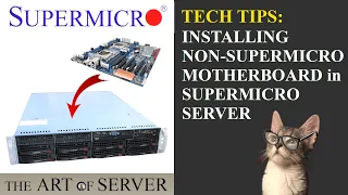 Installing non-Supermicro motherboard in Supermicro server chassis | Supermicro Tech Tip