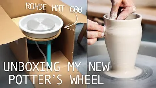 Unboxing my NEW Rohde HMT 600 Potters Wheel