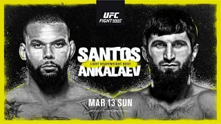 UFC Fight Night: Santos vs. Ankalaev Live Stream - Results, Play-by-Play and Reaction