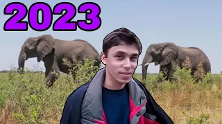 If ME AT THE ZOO was made in 2023