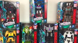 Transformers EarthRise War for Cybertron Figures Megatron Quintesson Judge Hasbro Unboxing & Review