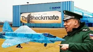 "Рус-фанер" Су-75 Checkmate "не взлетел": "принципиально новый макет" обречен на провал...