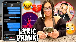 BREAK UP LYRIC PRANK ON CLARENCE WHILE HE’S IN MIAMI *He gets emotional*