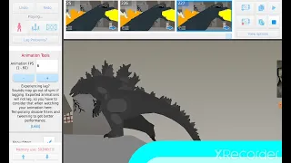 GODZILLA 2004 VS GODZILLA 2019 ( Pt:4 ) || a stick nodes animation