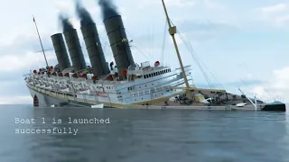 lusitania sinking time lapse