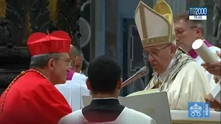 Concistoro: Papa Francesco crea 14 nuovi cardinali