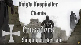 Crusaders Singing In The Rain | Knight Hospitaller Chants | ASMR Ambience