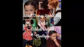 Walt Disneyworld Vlog Nov 2017. Part 6 - Bibbidi Bobbidi Boutique | Thecrossleymammadiaries