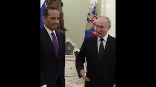 Putin meets with Qatar PM in Moscow