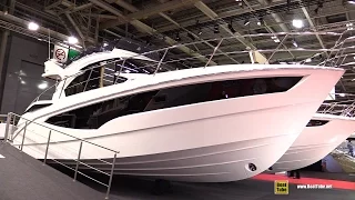 2017 Galeon 360 Fly Motor Yacht - Deck and Interior Walkaround - 2016 Salon Nautique Paris