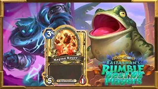 Hearthstone: Magma Rager Won The Game!  Elemental Shaman Is OP!