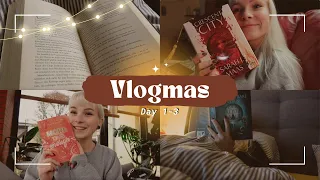 Lesen, Uni & Gewinnspiel?! | Vlogmas Day 1-3✨