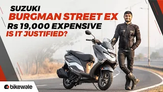 2023 Suzuki Burgman Street 125 EX Review | Worth The EXTRA PRICE? | BikeWale