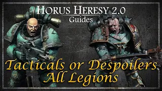 Tactical Marines Vs Despoilers - Horus Heresy 2.0 - Age Of Darkness