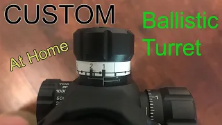 HOW TO: CUSTOM BALLISTIC TURRET AT HOME