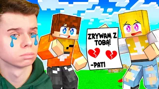 ZERWAŁEM Z DZIEWCZYNĄ w Minecraft! *Rozstaliśmy się*