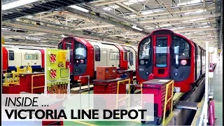 Inside The Victoria Line Depot