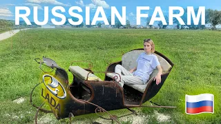 What Russian villages looked like // Visiting a traditional Russian farm in the Moscow region
