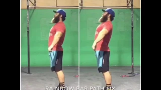 Weightlifting Technique: Bar path fix for the Snatch & Clean