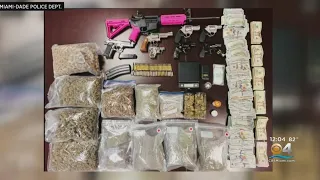 Drugs, Guns Found In Southwest Dade Home After Federal Raid