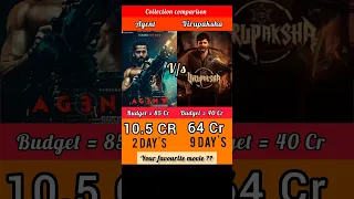 Agent Vs Virupaksha movie comparison #shorts