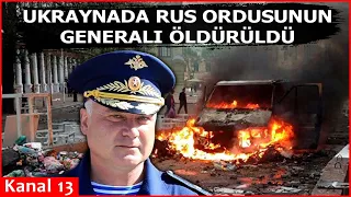 Ukraynada rus generalı ÖLDÜRÜLDÜ: QIRICILAR MƏHV EDİLDİ