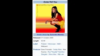 (bv) "Gotta Tell You" Samantha Mumba