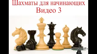 Шахматы Для Начинающих. Урок 3 [Шахматная Академия "Фаворит"]