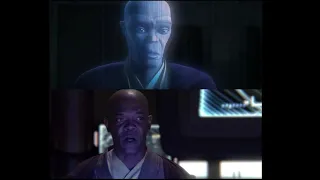 "I sense a plot to destroy the Jedi" Clone Wars/Revenge of the Sith comparison