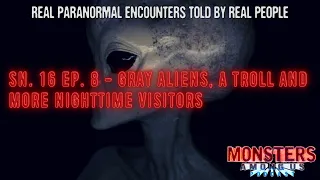 SN 16 EP 8 - GRAY ALIENS, A TROLL AND MORE NIGHTTIME VISITORS - REAL PARANORMAL ENCOUNTERS