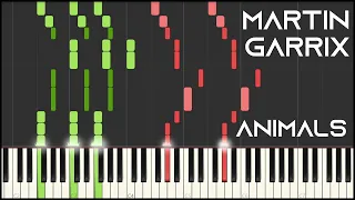 Martin Garrix - Animals (Piano Tutorial)